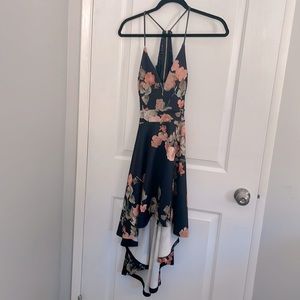 Windsor Floral Low High Dress. Size L